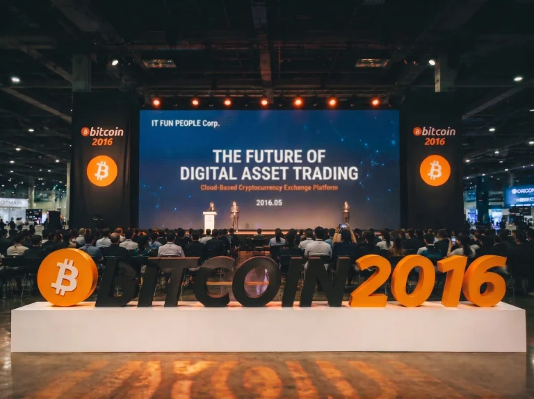 Cryptocurrency exchange platform key visual