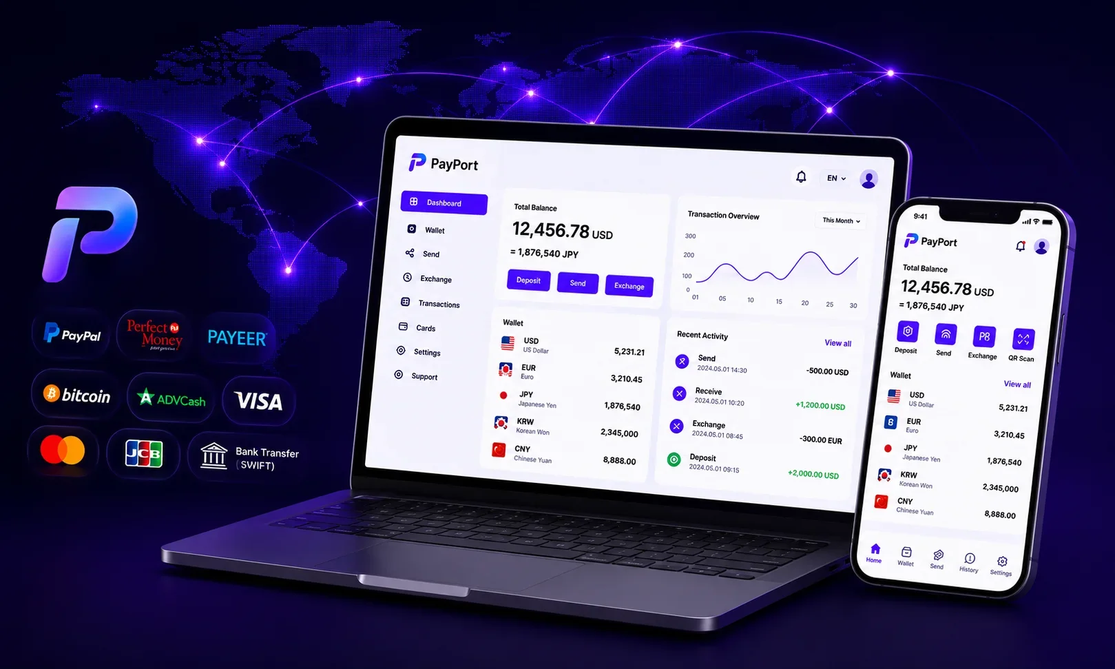 PayPort(ペイポート)キービジュアル