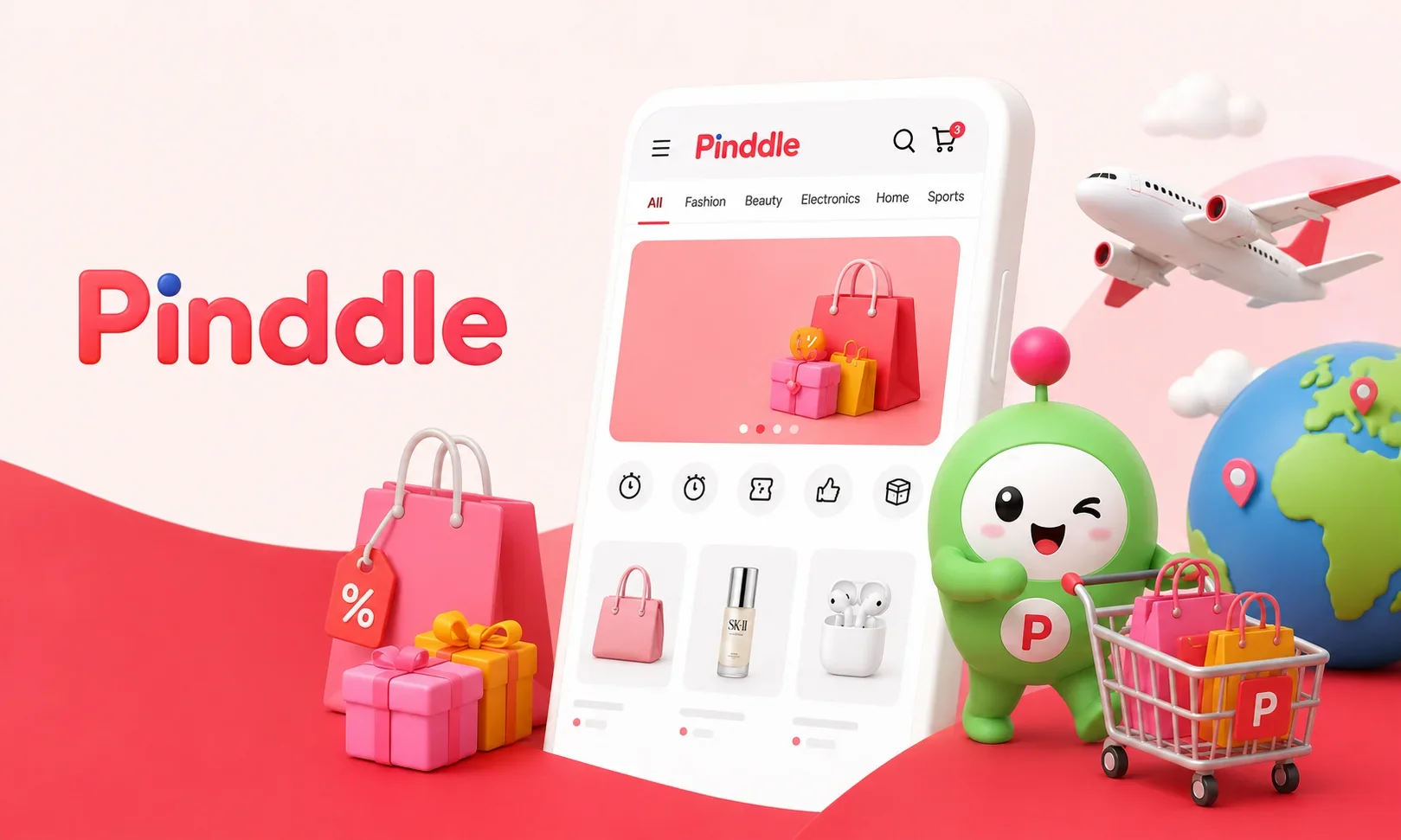 Pinddle（ピンドル）キービジュアル